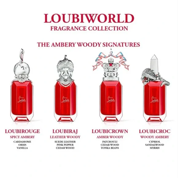 Christian Louboutin Loubiworld Fragrance Collection-Loubicrown